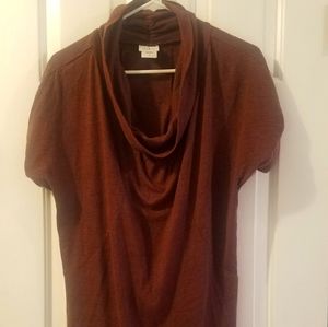 Oh Baby Maternity top Maroon Large